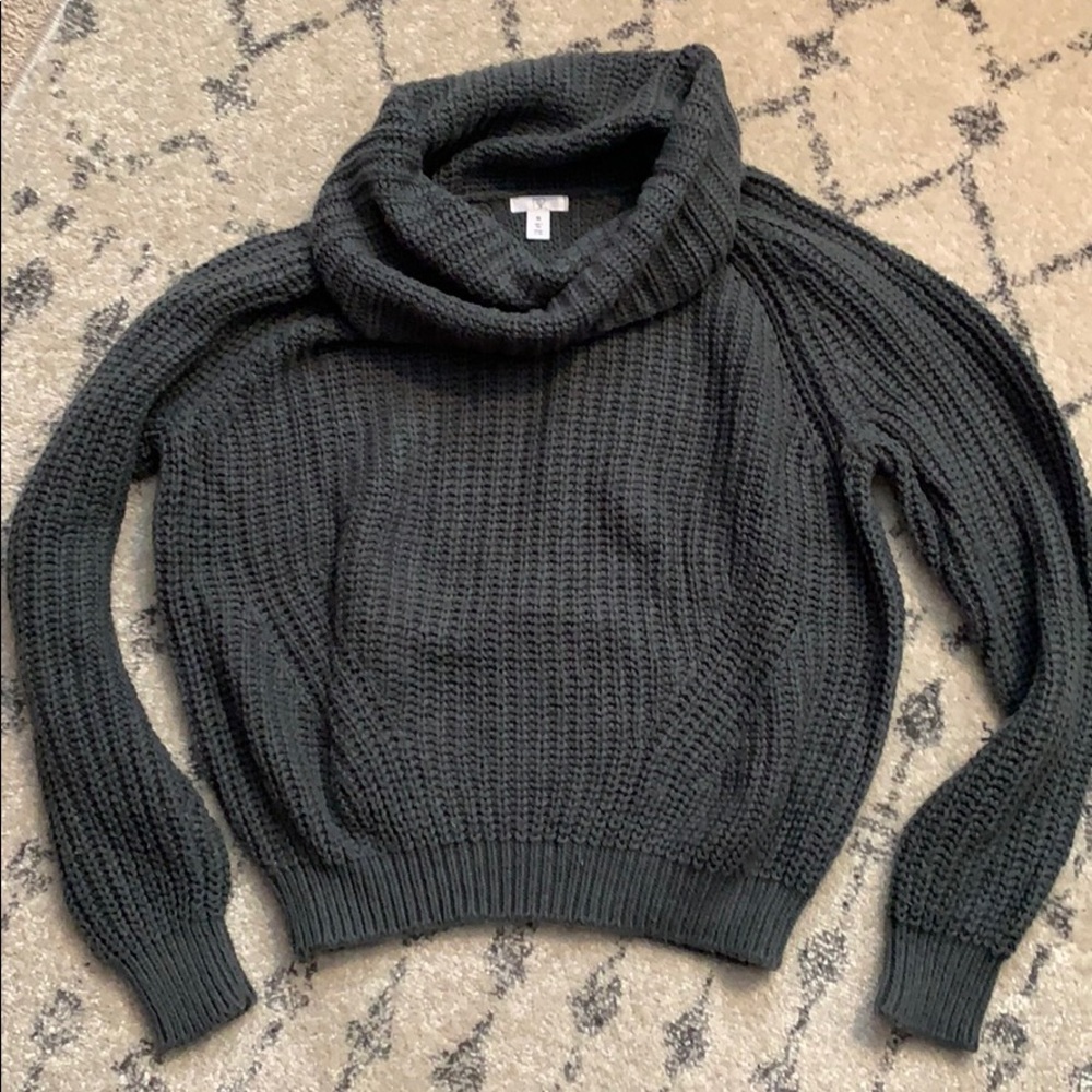 BP cowl neck turtleneck cozy sweater